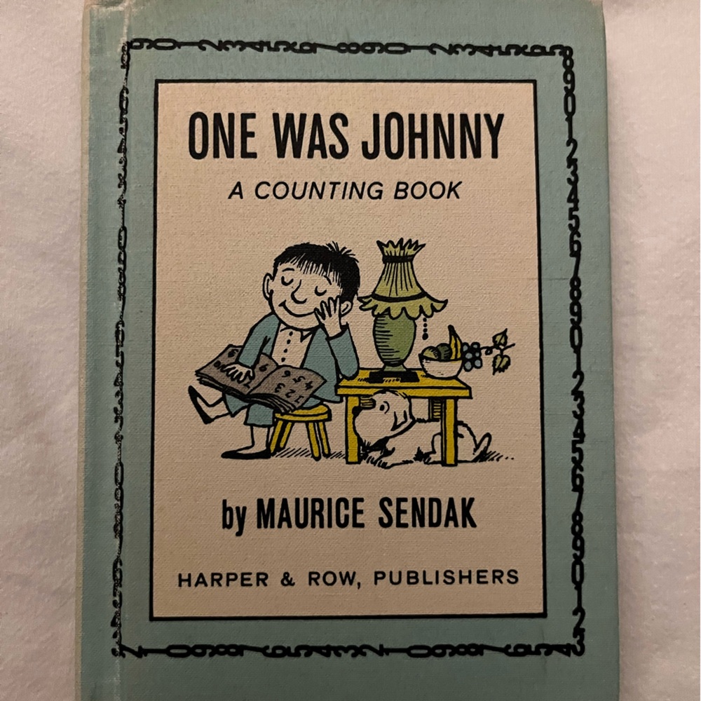 Vintage 'One Was Johnny' Book Large Format Library Edition 1962